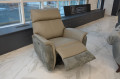 Кресло Венто с реклайнером, натуральная кожа купить